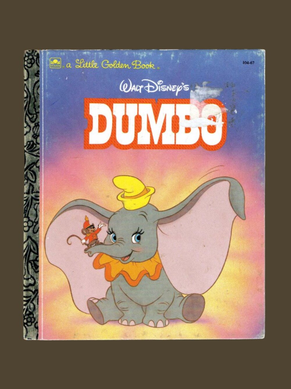 Disney's Dumbo Vintage Little Golden Book